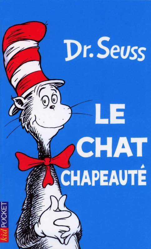 Le chat chapeauté - Dr Seuss -  Kid pocket - Livre