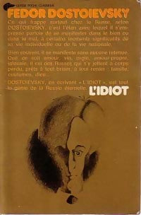 Livrenpoche : L'idiot - Fedor Dostoïevski - Livre
