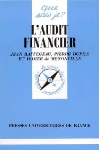 Livrenpoche : L'audit financier - Jean Raffegeau, P. Dufils, D. De Ménonville - Livre