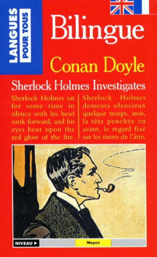 Livrenpoche : Sherlock Holmes enquête (bilingue) - Arthur Conan Doyle - Livre