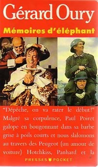 Livrenpoche : Mémoires d'éléphant - Gérard Oury - Livre