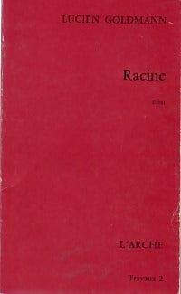 Livrenpoche : Racine - Lucien Goldmann - Livre