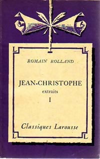 Livrenpoche : Jean-Christophe Tome I (extraits) - Romain Rolland - Livre