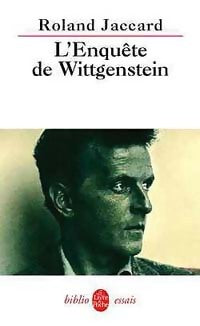 Livrenpoche : L'enquête de Wittgenstein - Roland Jaccard - Livre
