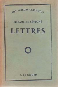Livrenpoche : Lettres - Madame De Sévigné - Livre