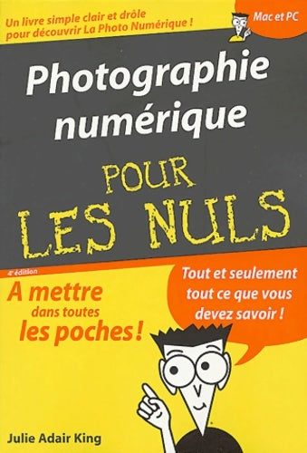 Livrenpoche : Photographie numérique - Julie Adair King - Livre