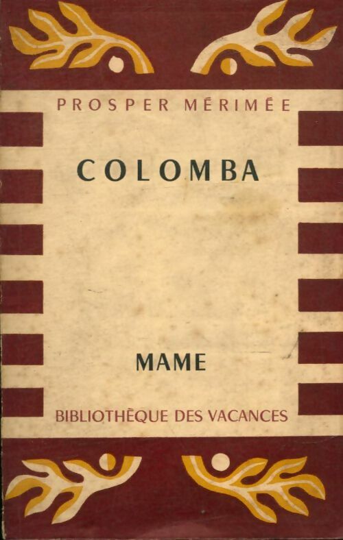 Livrenpoche : Colomba - Prosper Mérimée - Livre