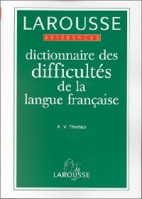 Livrenpoche : Dictionnaire des difficultés de la langue française - Adolphe V. Thomas - Livre