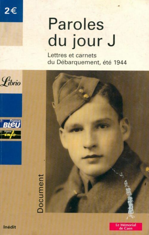Livrenpoche : Paroles du jour J - Collectif - Livre