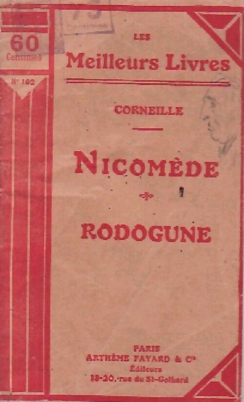 Livrenpoche : Nicomède / Rodegune - Pierre Corneille - Livre