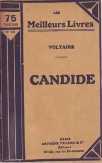 Livrenpoche : Candide - Voltaire - Livre
