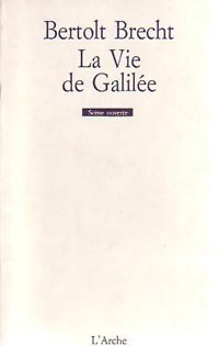 La vie de Galilée - Bertolt Brecht - Livre