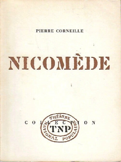 Livrenpoche : Nicomède - Pierre Corneille - Livre