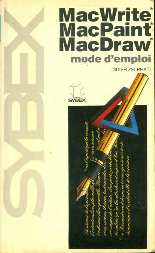 Livrenpoche : MacWrtite / MacPaint / MacDraw - Didier Zelphati - Livre