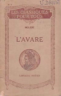 Livrenpoche : L'avare - Molière - Livre