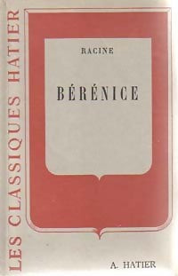 Bérénice - Jean Racine -  Classiques Hatier - Livre