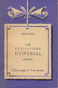 Livrenpoche : Le légataire universel - Jean-François Regnard - Livre