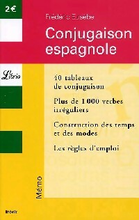 Conjugaison espagnole - Frédéric Eusèbe -  Librio - Livre