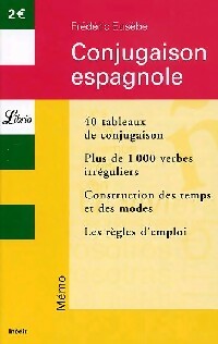Livrenpoche : Conjugaison espagnole - Frédéric Eusèbe - Livre