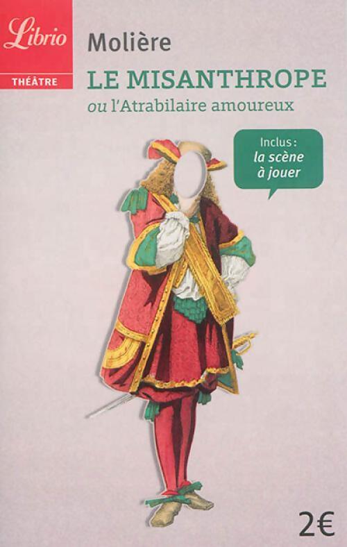 Le misanthrope - Molière - Livre