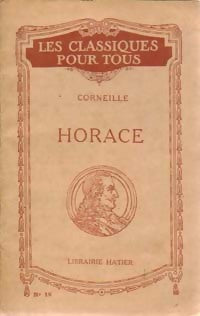 Livrenpoche : Horace - Pierre Corneille - Livre