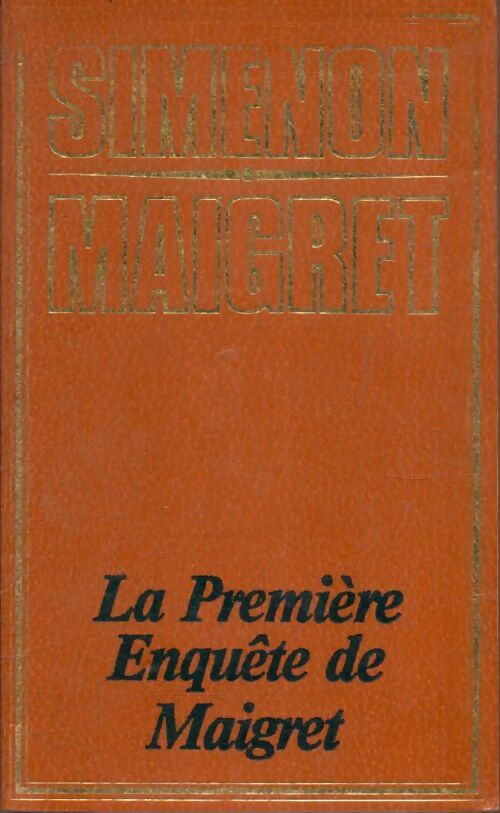 Livrenpoche : La première enquête de Maigret - Georges Simenon - Livre