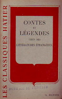 Livrenpoche : Contes et légendes tirés des littératures étrangères - Collectif - Livre