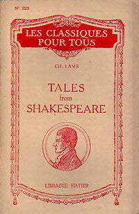 Livrenpoche : Tales from Shakespeare - Charles Lamb - Livre