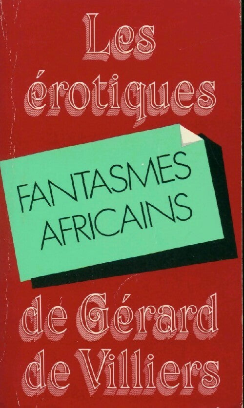Livrenpoche : Fantasmes africains - Anne O'Malley - Livre