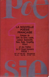 Livrenpoche : La nouvelle poésie française Tomes XLVII, XLVIII et XLIX - Collectif - Livre