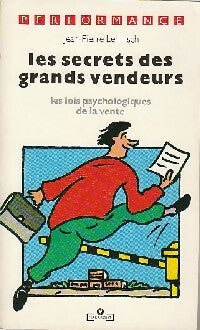 Livrenpoche : Les secrets des grands vendeurs - Jean-Pierre Lehnisch - Livre