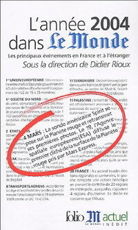 Livrenpoche : L'année 2004 dans le Monde - Collectif - Livre