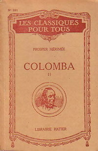 Livrenpoche : Colomba Tome II - Prosper Mérimée - Livre