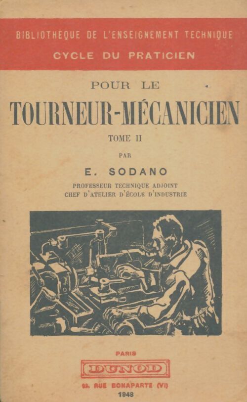 Livrenpoche : Pour le tourneur-mécanicien Tome II - X - Livre