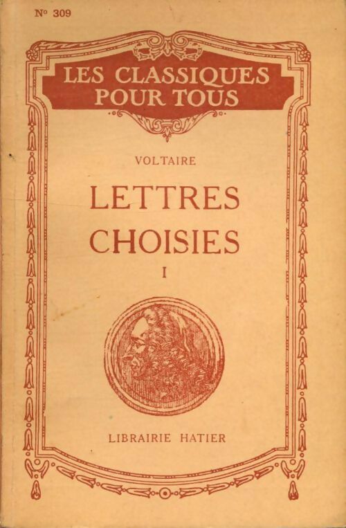 Livrenpoche : Lettres choisies Tome I - Voltaire - Livre