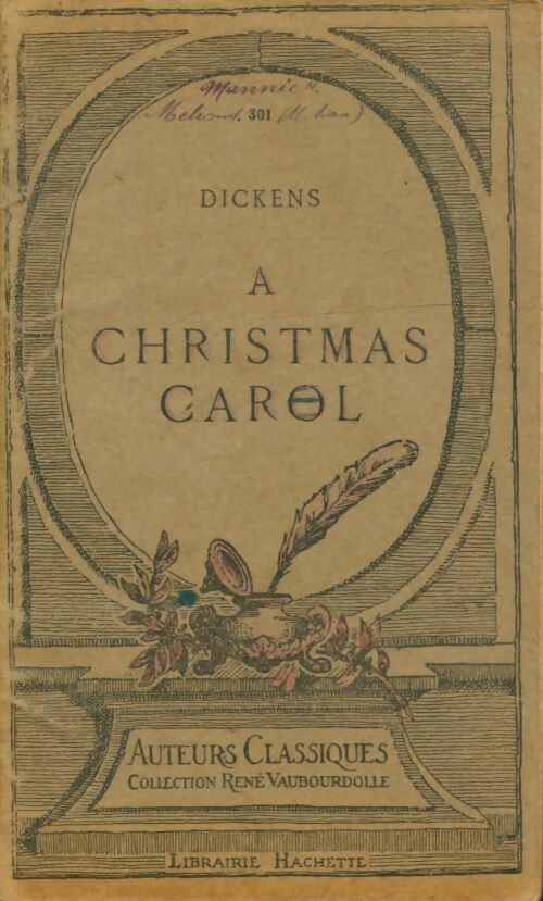 Livrenpoche : A christmas carol - Charles Dickens - Livre