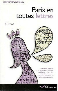 Livrenpoche : Paris en toutes lettres - Sophie Senart - Livre
