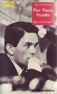 Livrenpoche : Pier Paolo Pasolini - Alain-Michel Boyer - Livre