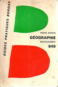Livrenpoche : Géographie : Baccalauréat - Pierre Serryn - Livre