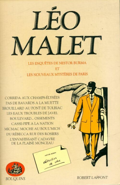 Livrenpoche : Oeuvres complètes Tome II : Les aventures de Nestor Burma et les nouveaux mystères de Paris - Léo Malet - Livre
