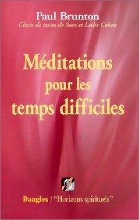 Livrenpoche : Méditations pour les temps difficiles - Paul Brunton - Livre