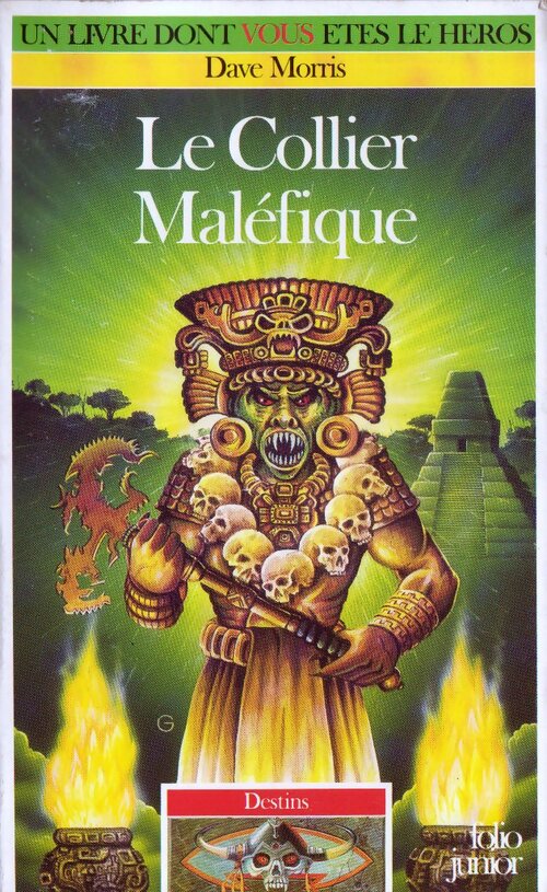 Destins Tome IV : Le collier maléfique - David Morris - Livre