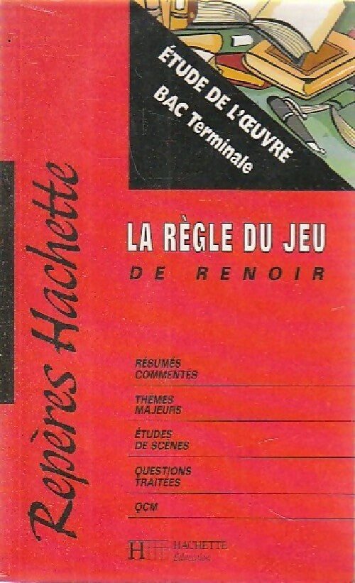 Livrenpoche : La règle du jeu - Jean Renoir - Livre