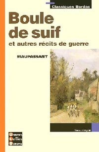 Livrenpoche : Boule de suif et autres récits de guerre - Guy De Maupassant - Livre