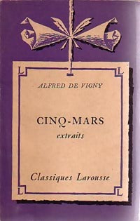 Livrenpoche : Cinq-Mars - Alfred De Vigny - Livre