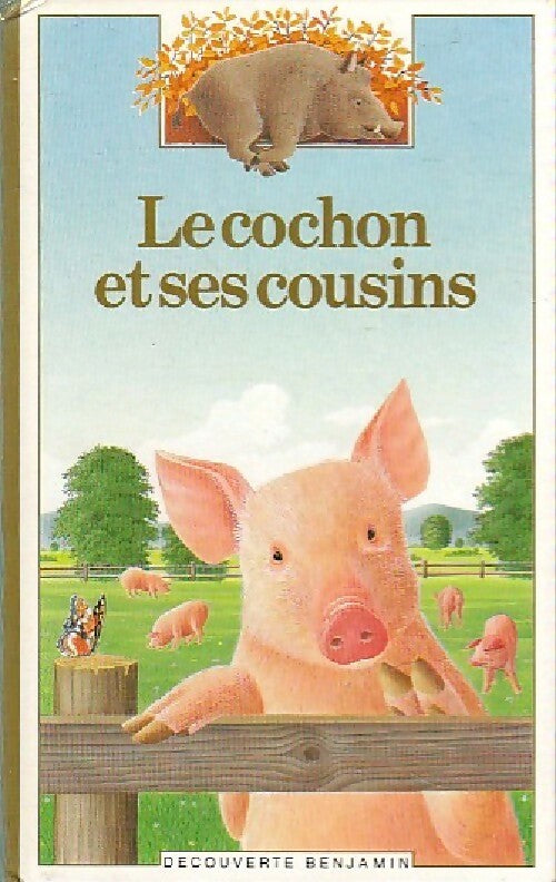 Le cochon et ses cousins - Marie Saint-Dizier -  Découverte benjamin - Livre