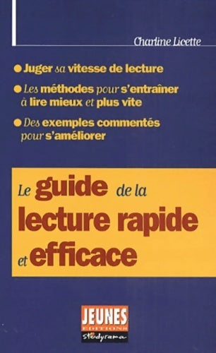 Livrenpoche : La guide de la lecture rapide et efficace - Charline Licette - Livre