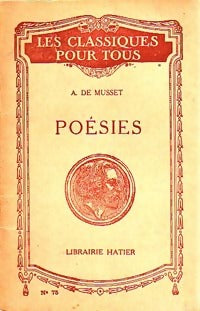 Livrenpoche : Poésies - Alfred De Musset - Livre