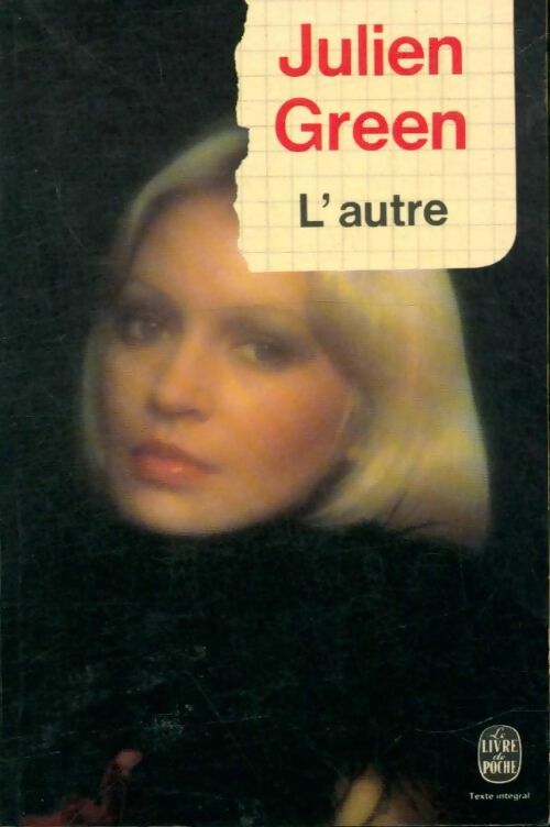 Livrenpoche : L'autre - Julien Green - Livre