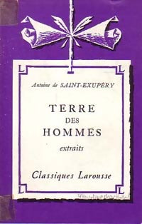 Livrenpoche : Terre des hommes (extraits) - Antoine De Saint Exupéry - Livre